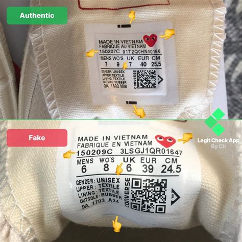 how to spot fake converse shoes|converse legit check.